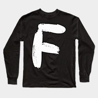 Letter F Long Sleeve T-Shirt